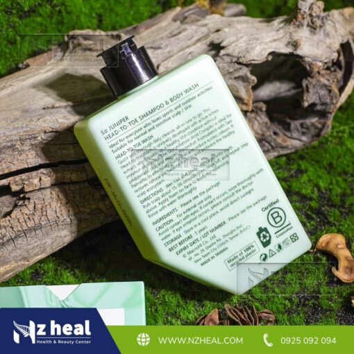 Sữa tắm gội làm sạch toàn thân 3in1 Aromase Head-To-Toe Shampoo & Body Wash 260ml (Mặt, Cơ thể và Da đầu) 9