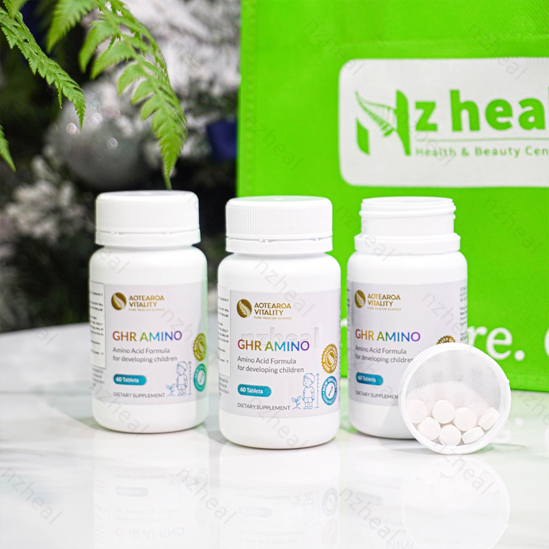 Aotearoa Vitality GHR Amino: Viên uống tăng trưởng toàn diện cho bé (60 viên) 3