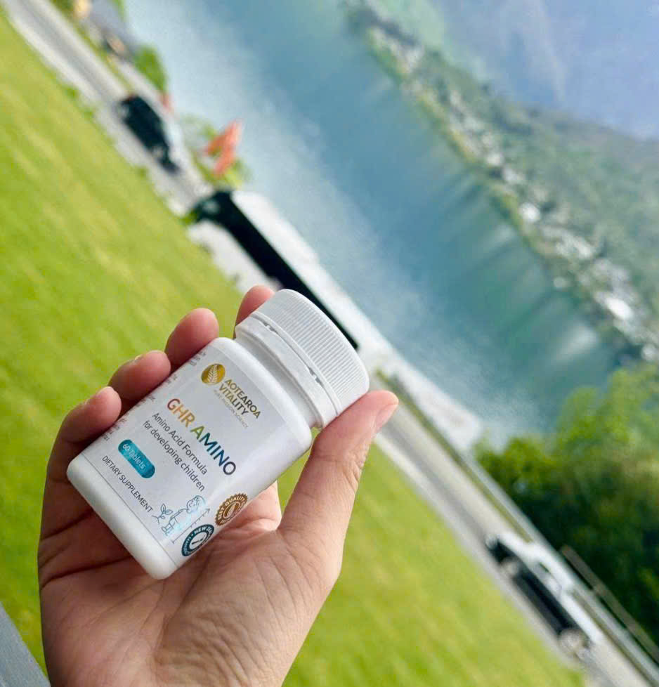 Aotearoa Vitality GHR Amino: Viên uống tăng trưởng toàn diện cho bé (60 viên)