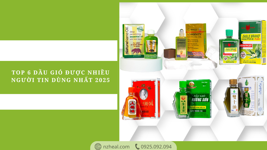 Top 6 dầu gió được nhiều người tin dùng nhất 2025 14