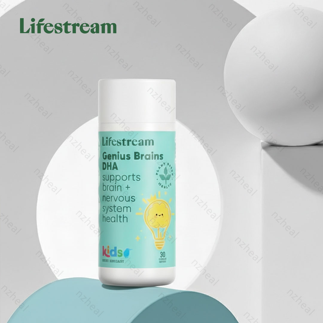 Viên uống DHA phát triển trí não cho bé Lifestream Genius Brains Kids (30 viên) 3-1