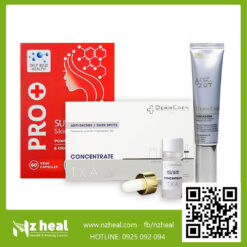 Bộ 3 trị nám, dưỡng sáng da nhạy cảm: Tinh chất TXA 3% + Kem dưỡng Lumixderm + Viên uống Pro Sun White 4