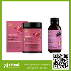 Bộ đôi siro Harker Herbals tăng đề kháng, hỗ trợ tiêu hóa khỏe cho bé: Vira Guard + GutBiome Builder 2