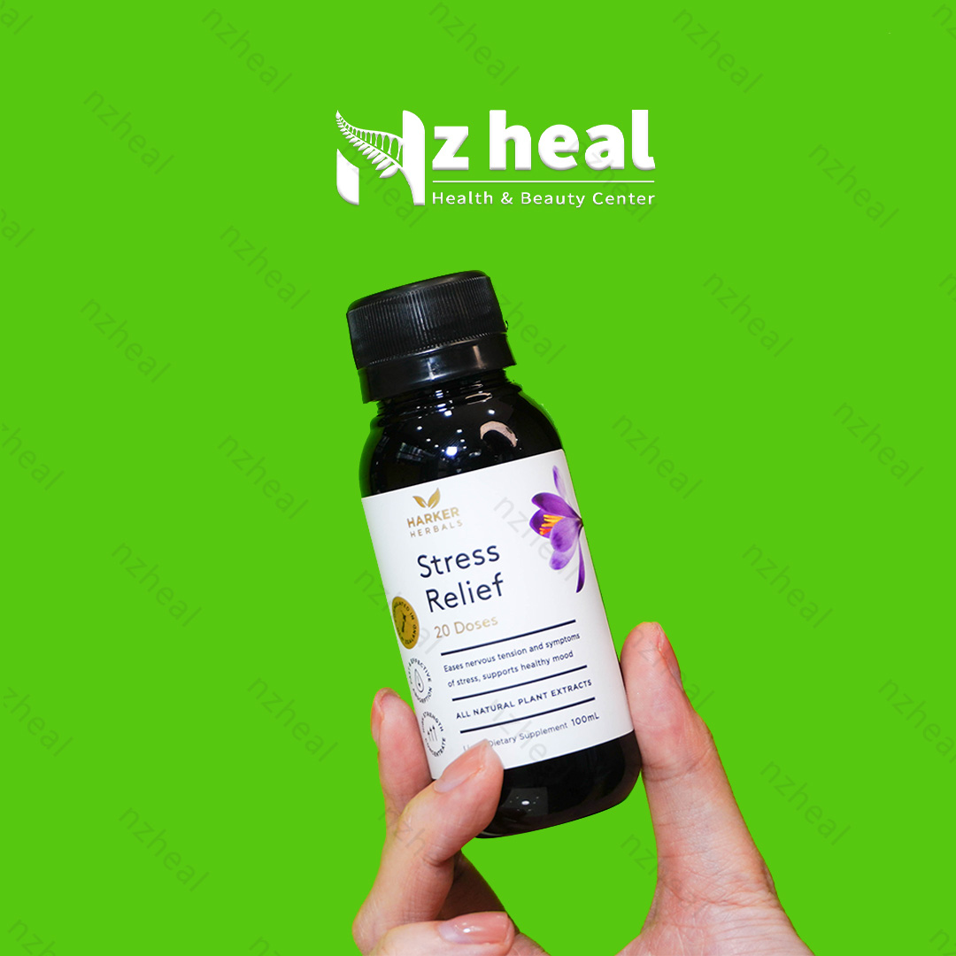 Siro giảm căng thẳng, lo âu Harker Herbals Stress Relief 100ml 3