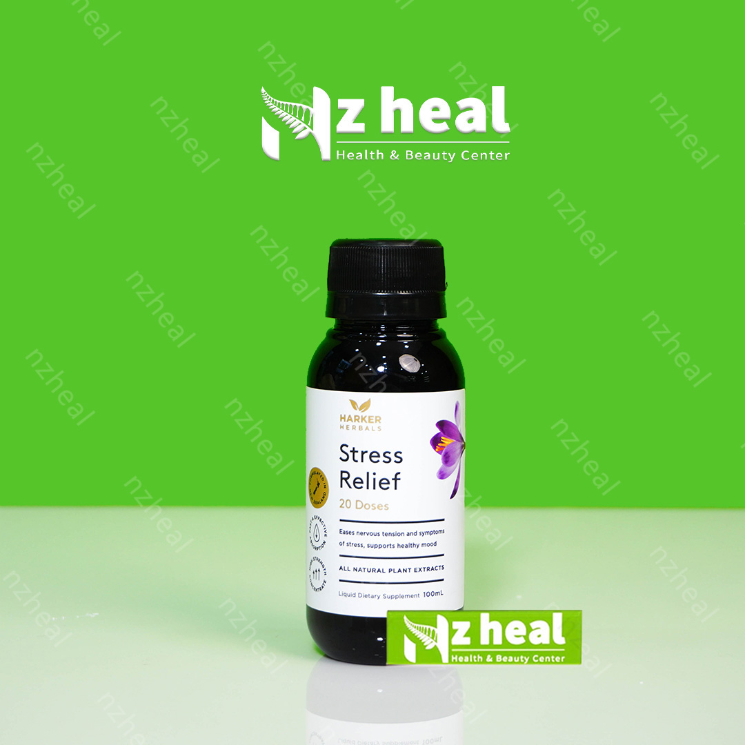 Siro giảm căng thẳng, lo âu Harker Herbals Stress Relief 100ml 4