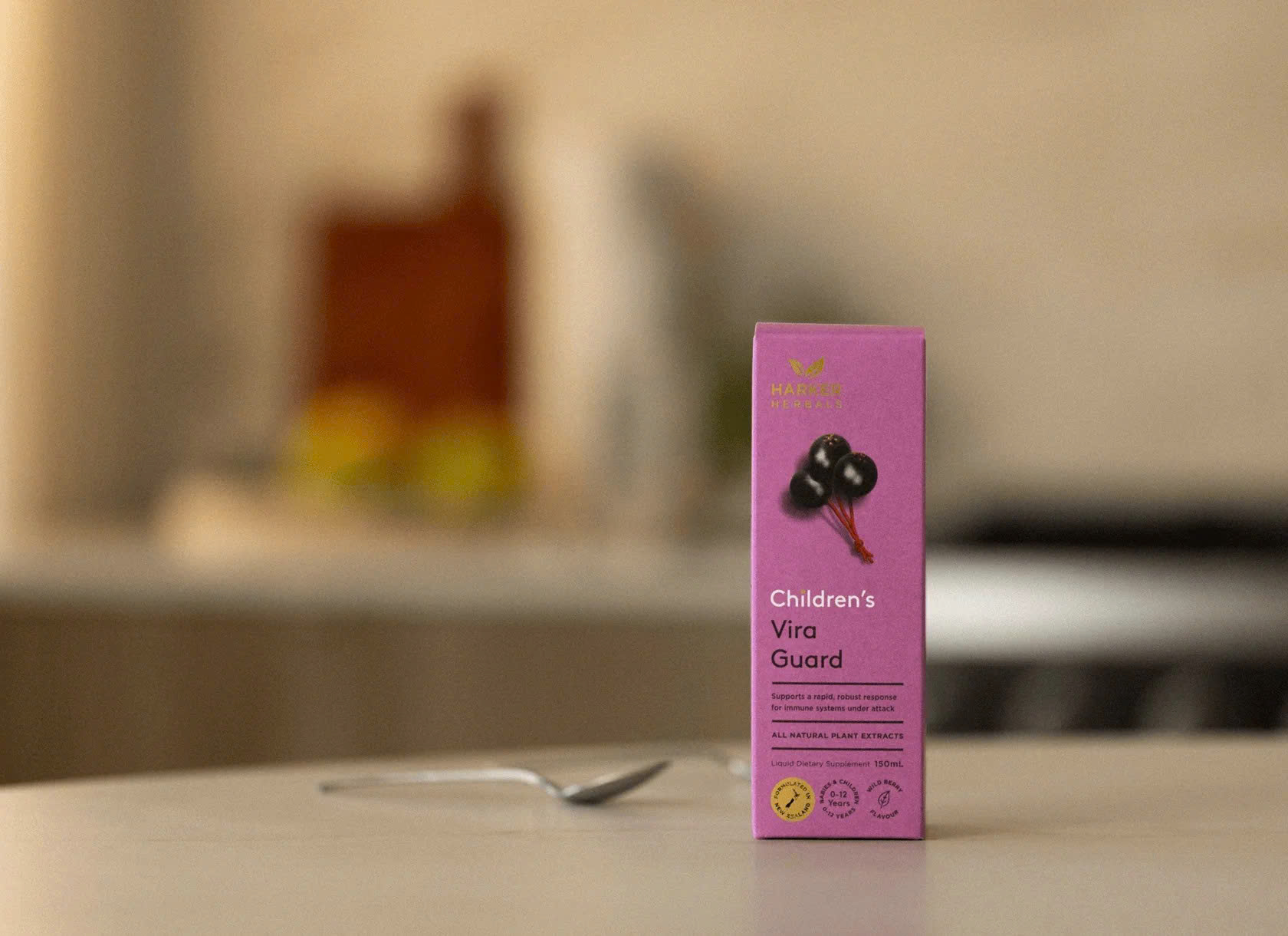 Siro tăng đề kháng cho trẻ Harker Herbals Children's Vira Guard 100ml 3