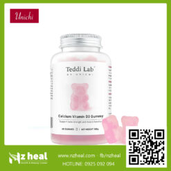 Unichi Calcium Vitamin D3 Gummy: Kẹo tăng cường Canxi + Vitamin D3 chắc khỏe xương (60 viên) 9
