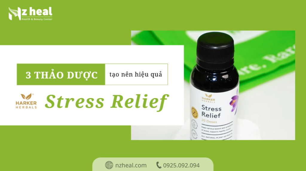 Giải mã 3 thảo dược tạo hiệu quả của Siro giảm lo âu Harker Herbals Stress Relief 1