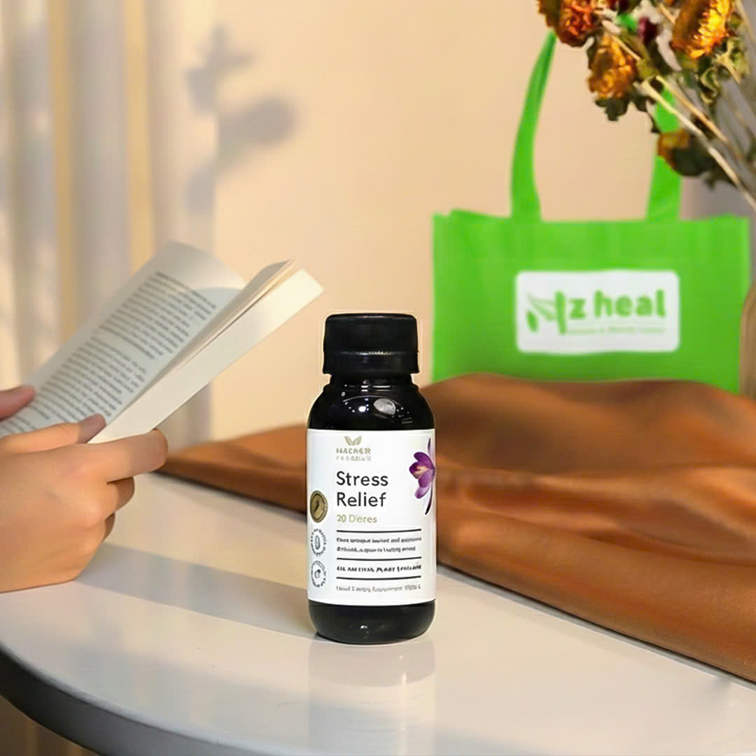 Giải mã 3 thảo dược tạo hiệu quả của Siro giảm lo âu Harker Herbals Stress Relief 2