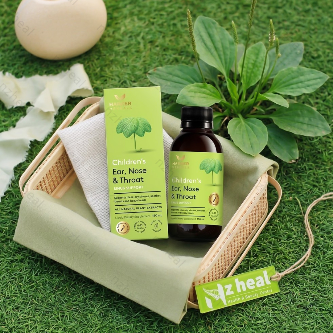 Siro tai mũi họng cho bé Harker Herbals Children's Ear Nose & Throat 150ml 3