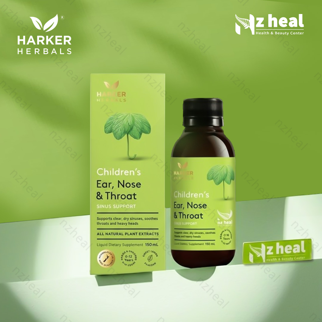 Siro tai mũi họng cho bé Harker Herbals Children's Ear Nose & Throat 150ml 4