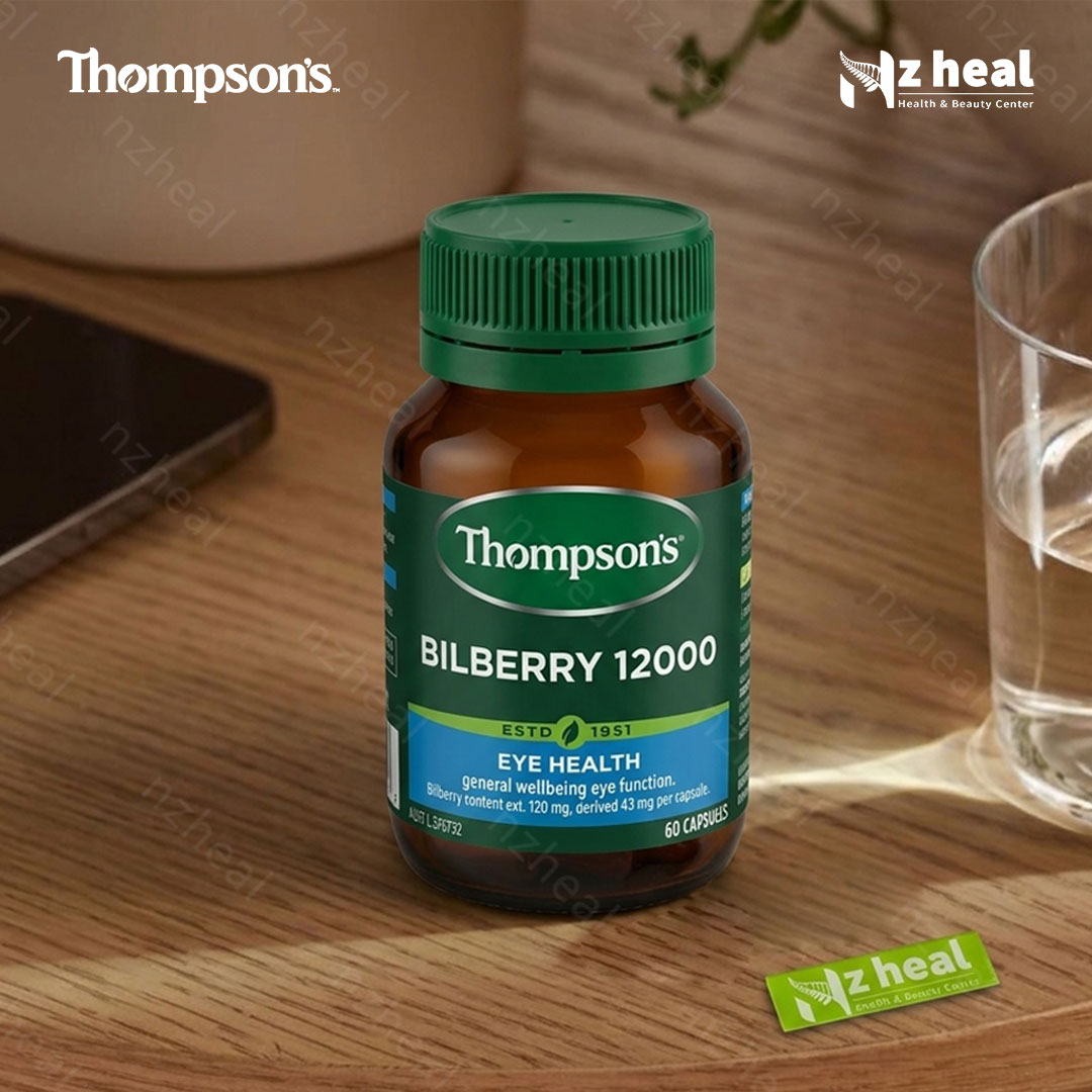 Viên bổ mắt và mao mạch Thompson's One-A-Day Bilberry 12000mg (60 viên) 1