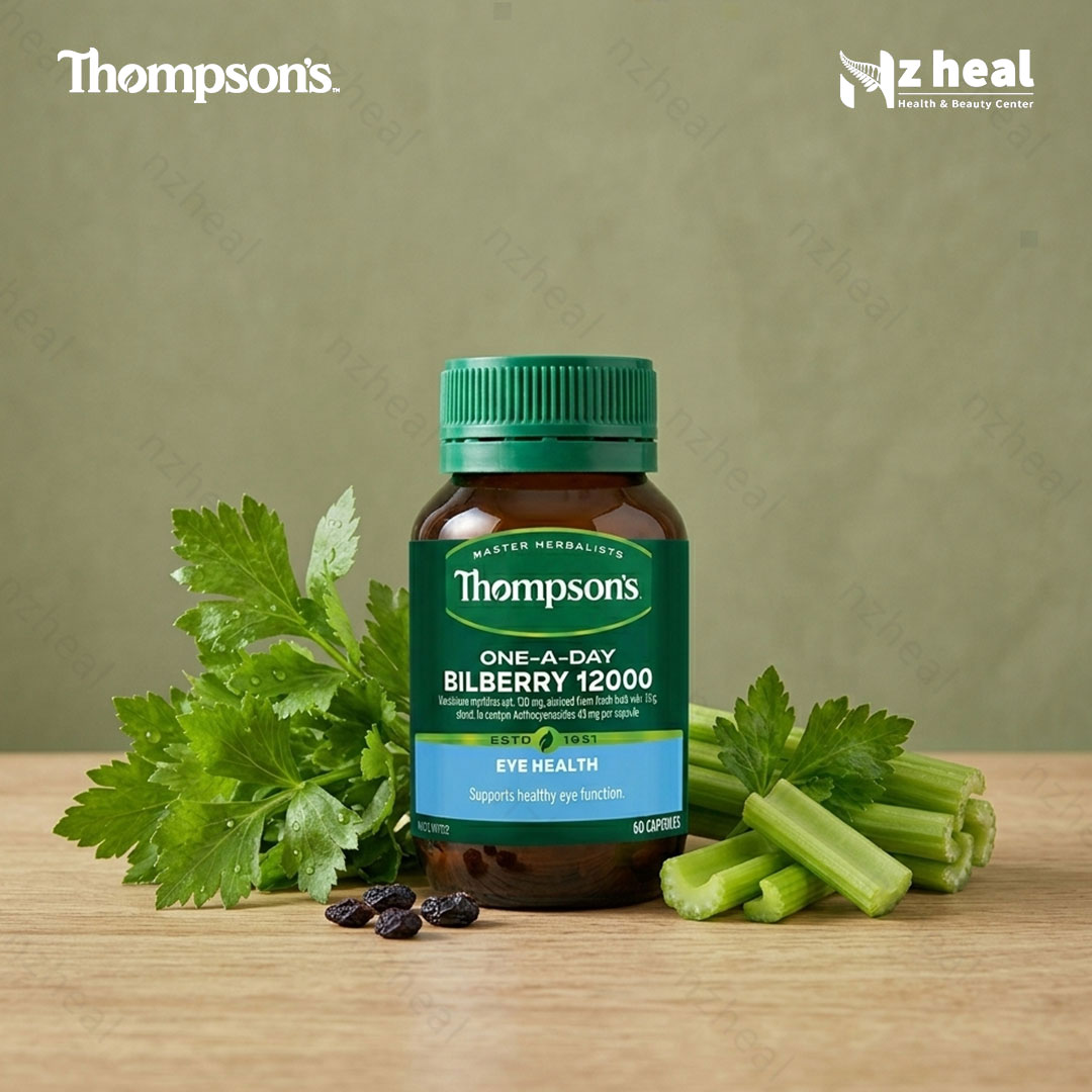 Viên bổ mắt và mao mạch Thompson's One-A-Day Bilberry 12000mg (60 viên) 2