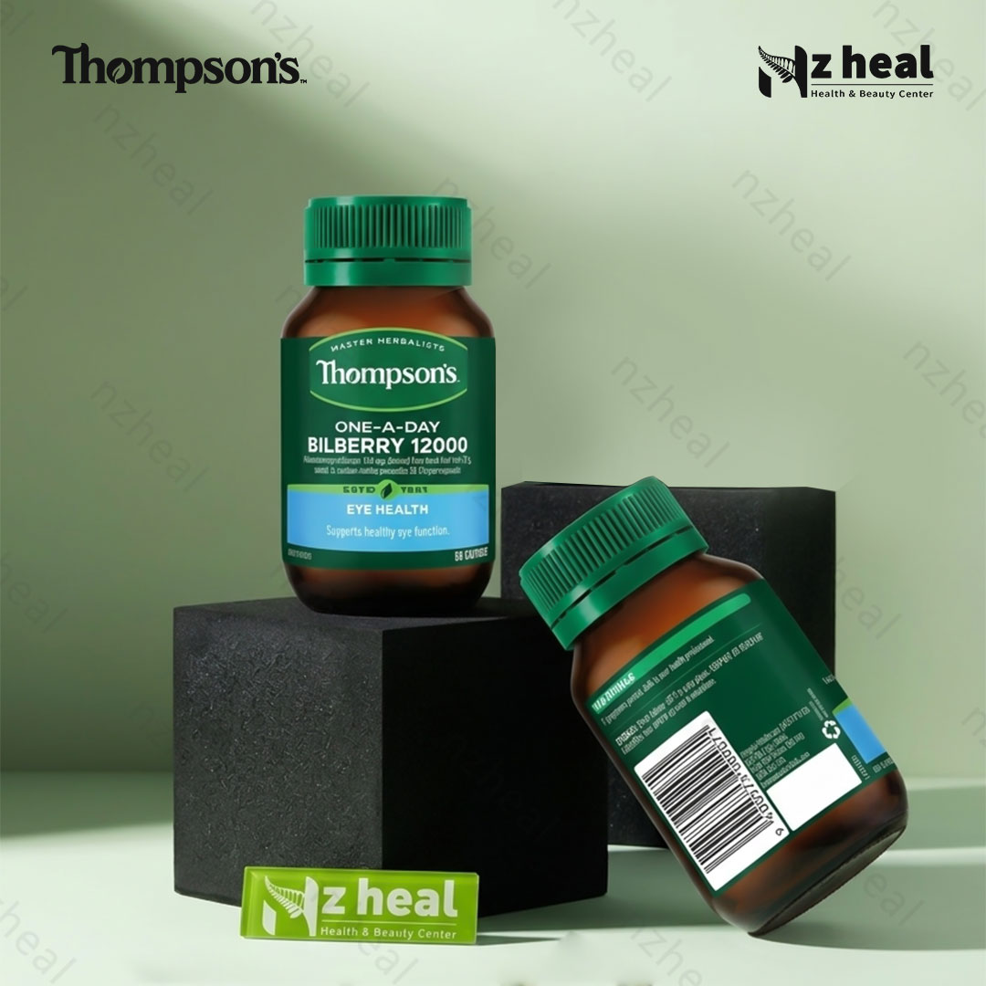 Viên bổ mắt và mao mạch Thompson's One-A-Day Bilberry 12000mg (60 viên) 4