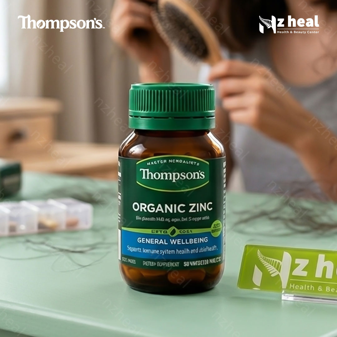 Viên uống kẽm hữu cơ Thompson’s Organic Zinc 80 viên 1