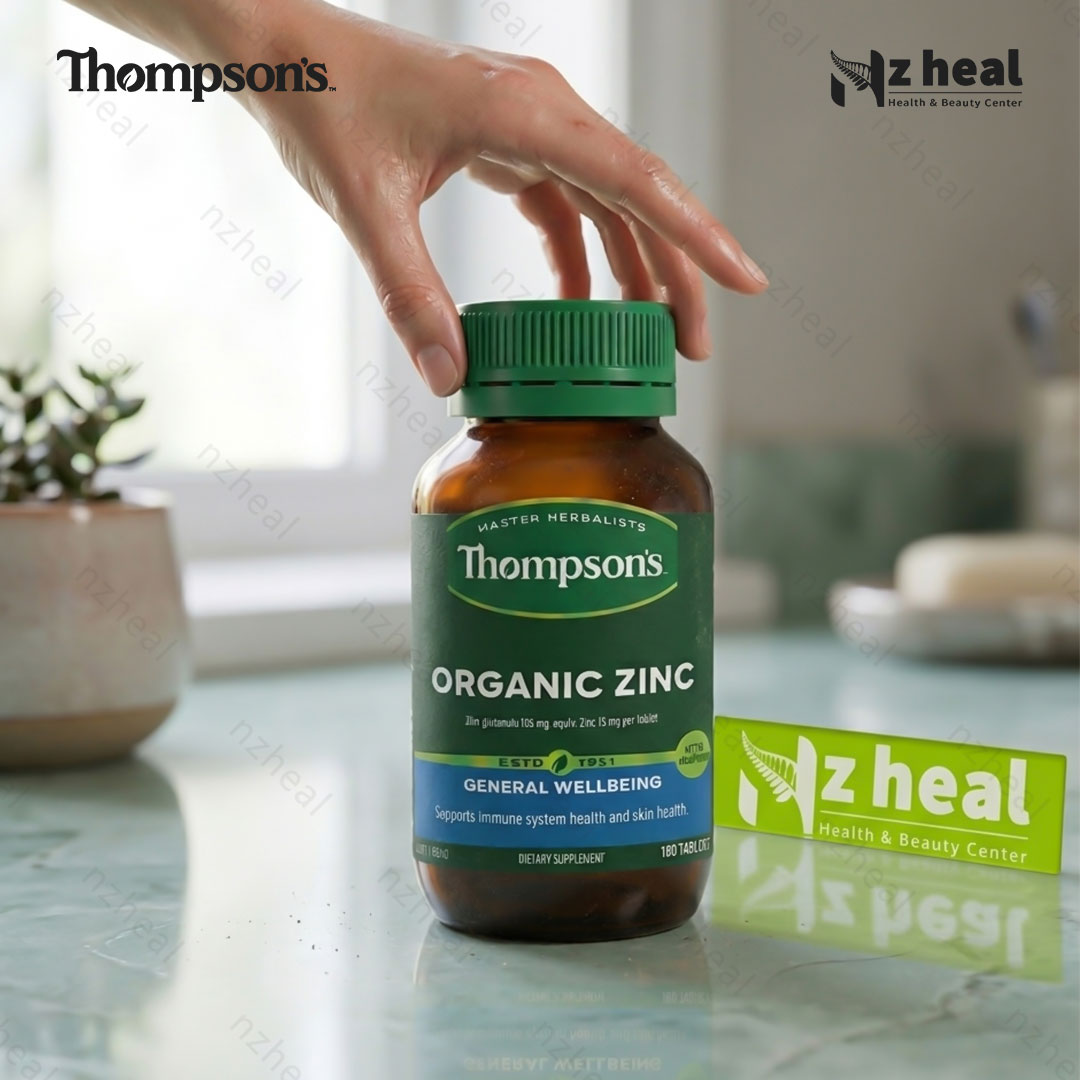 Viên uống kẽm hữu cơ Thompson’s Organic Zinc 80 viên 2