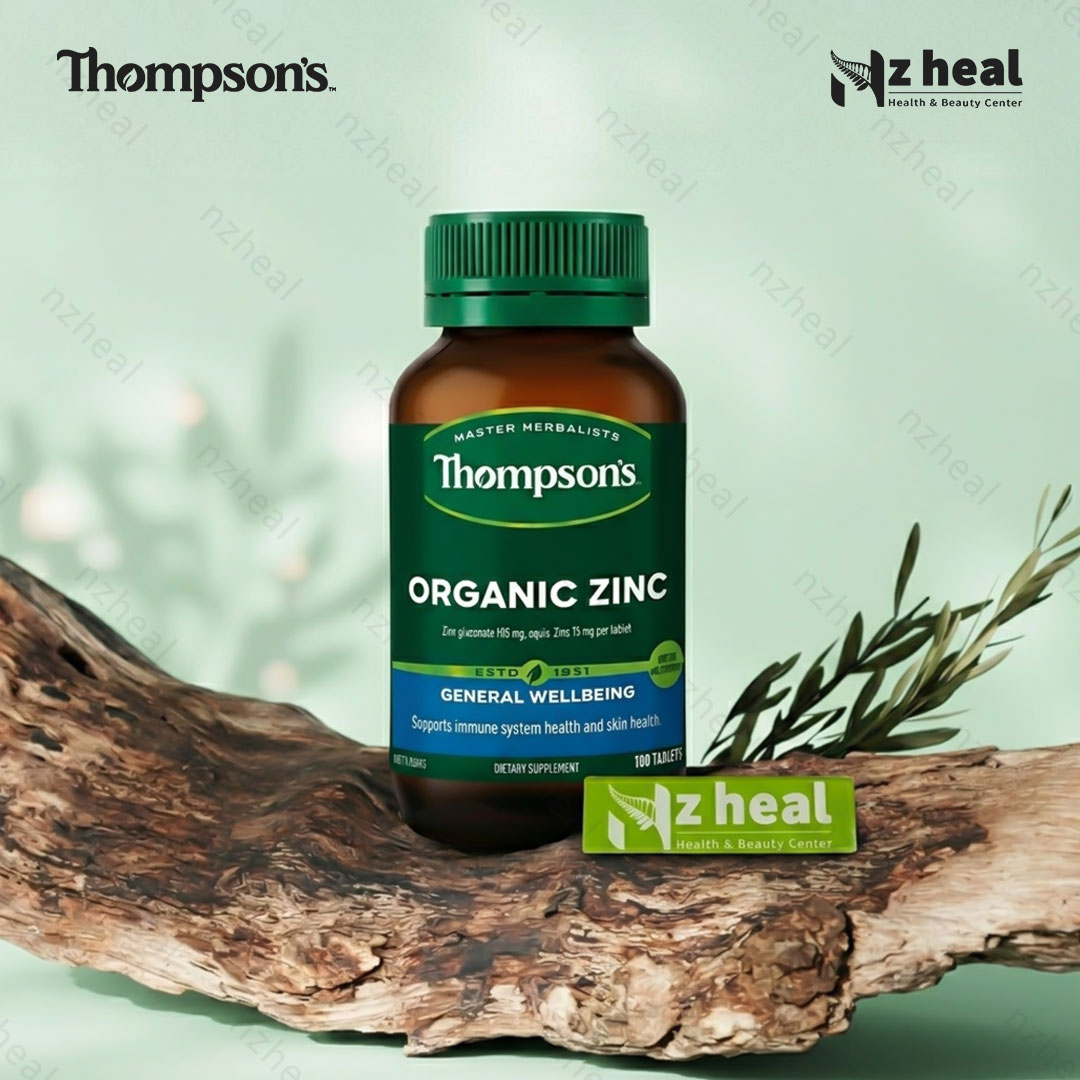 Viên uống kẽm hữu cơ Thompson’s Organic Zinc 80 viên 3