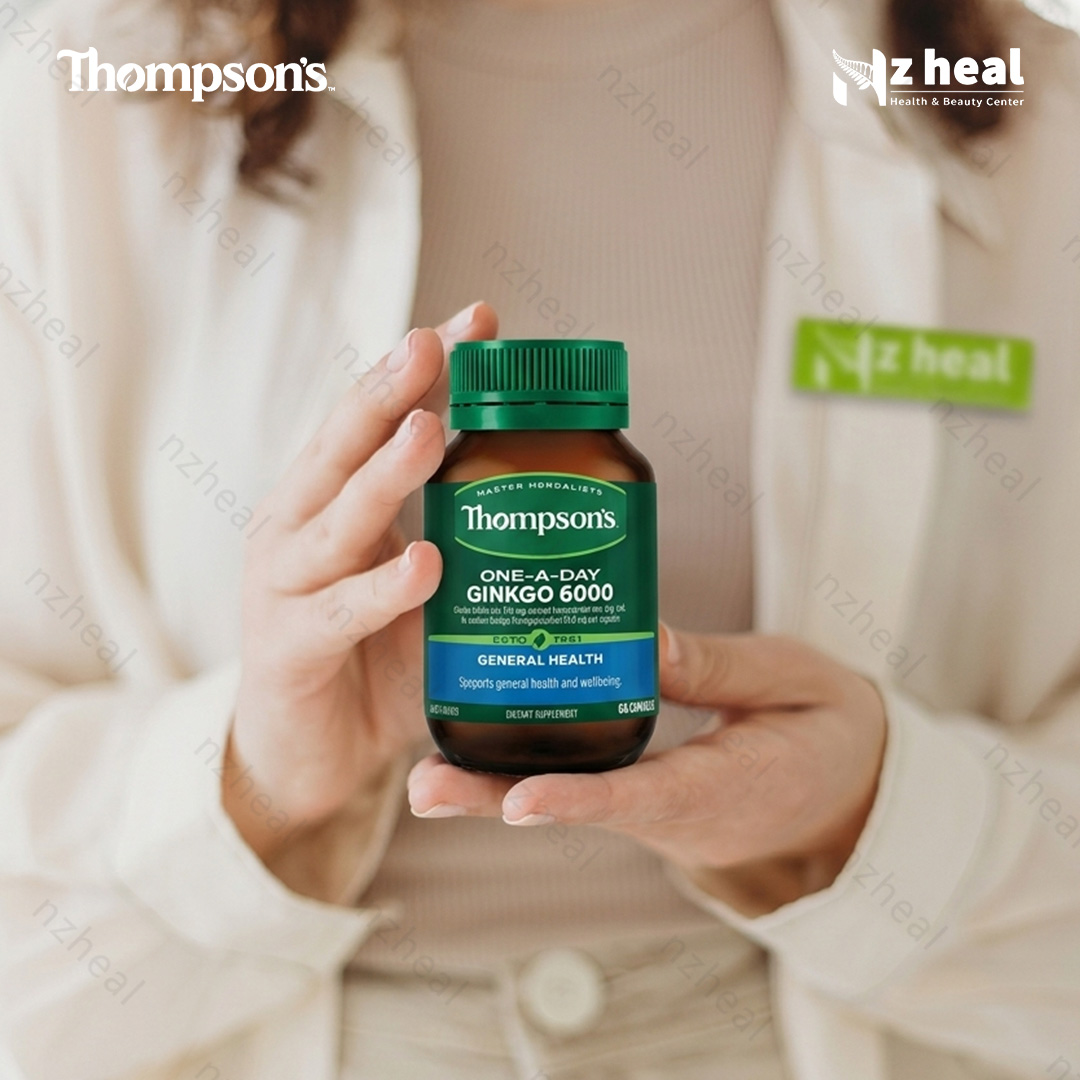 Viên uống bổ não Thompson’s One-A-Day Ginkgo 6000mg (60 viên)