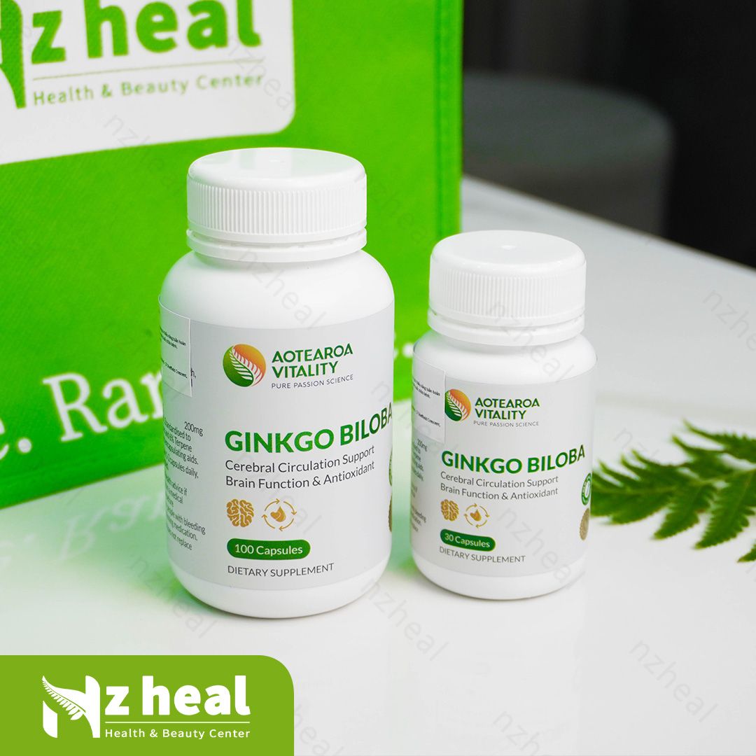 Viên uống bổ não Ginkgo Biloba Aotearoa Vitality 10.000mg (30 viên/ 100 viên) 4